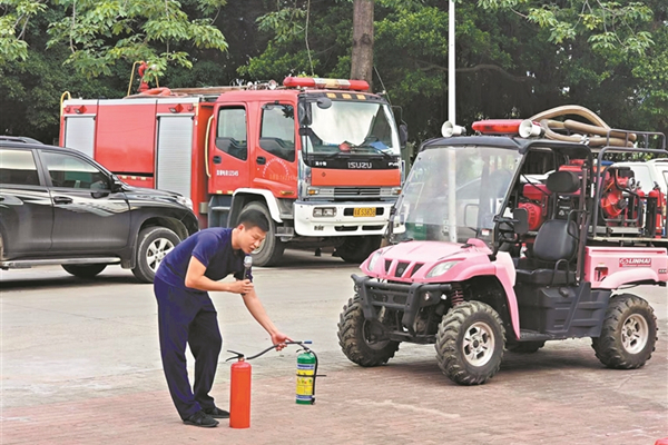 廣州花都借力搭車 推動消防安全整治走深走實